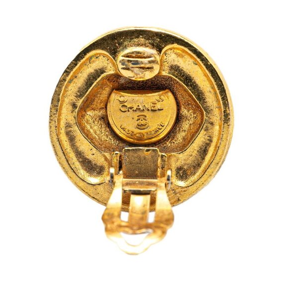 CHANEL Gold Earrings - Picture 3 of 3